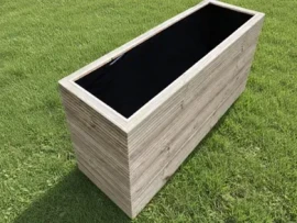 Cuboid Decking Planter 700mm x 400mm 4 Tier 